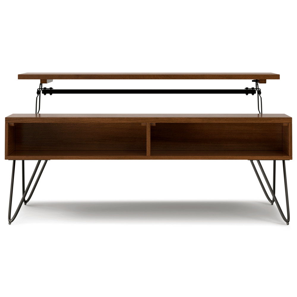 Hunter - Handcrafted Lift Top Coffee Table by Simpli-Home | Bel Furniture