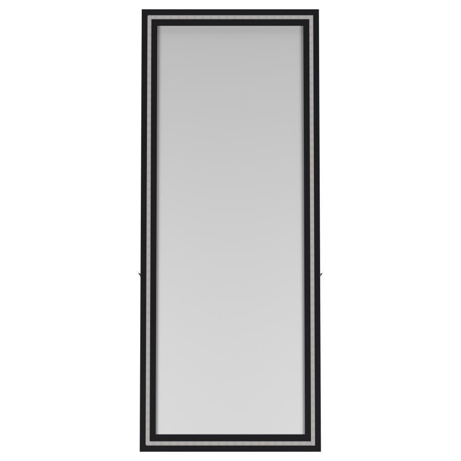 Windrose - Tempered LED Standing Mirror by Coaster Fine Furniture | Bel Furniture