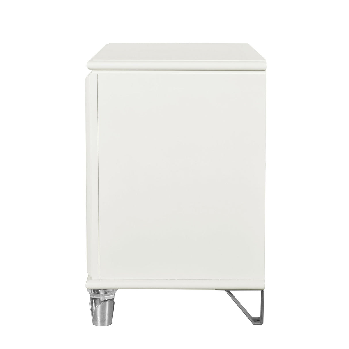 Uriuni - Nightstand - Gold / White