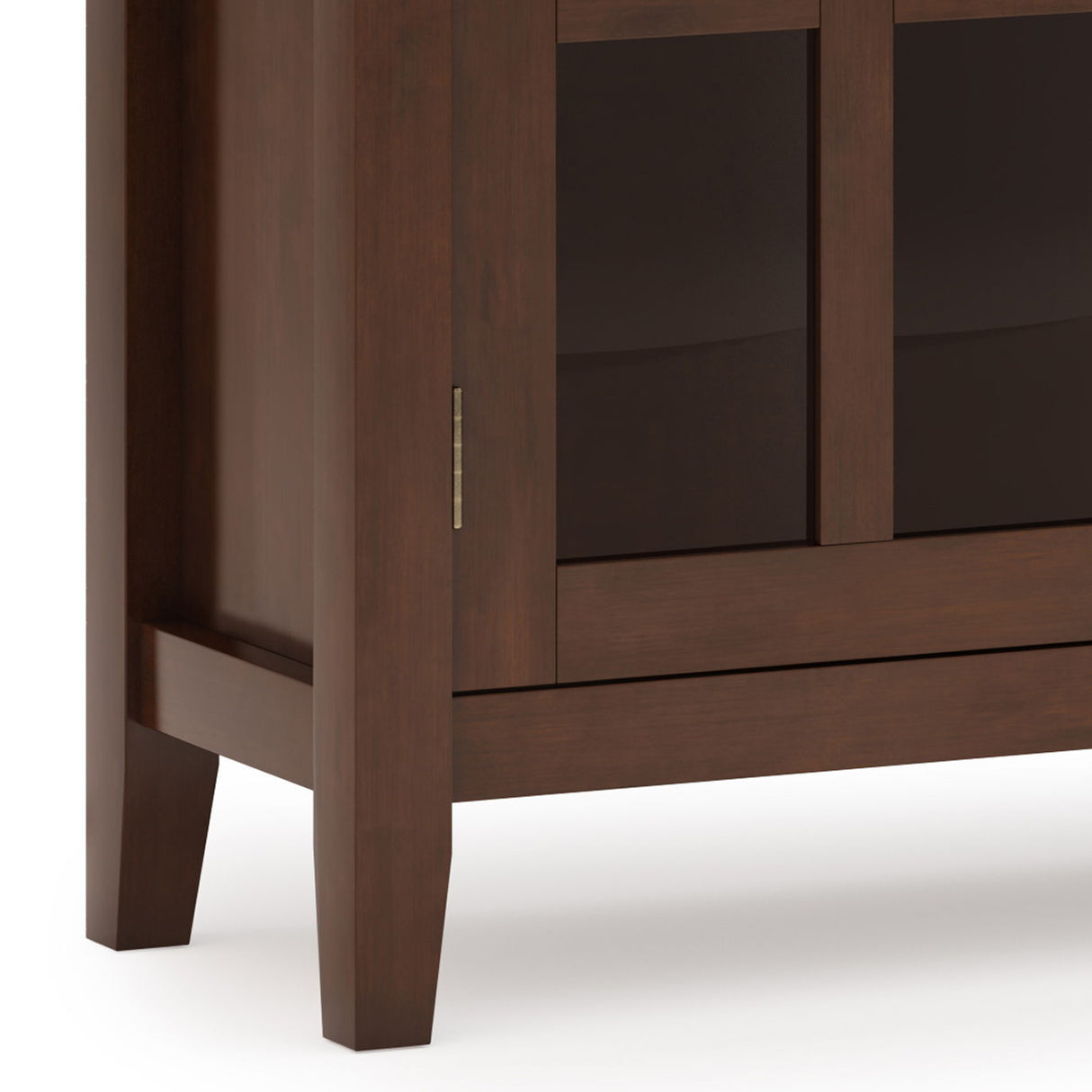 Artisan - Entryway Storage Cabinet - Russet Brown by Simpli-Home | Bel Furniture