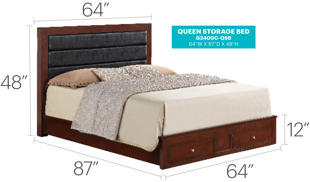 Elegant Storage Bed For Cozy Spaces - view 25