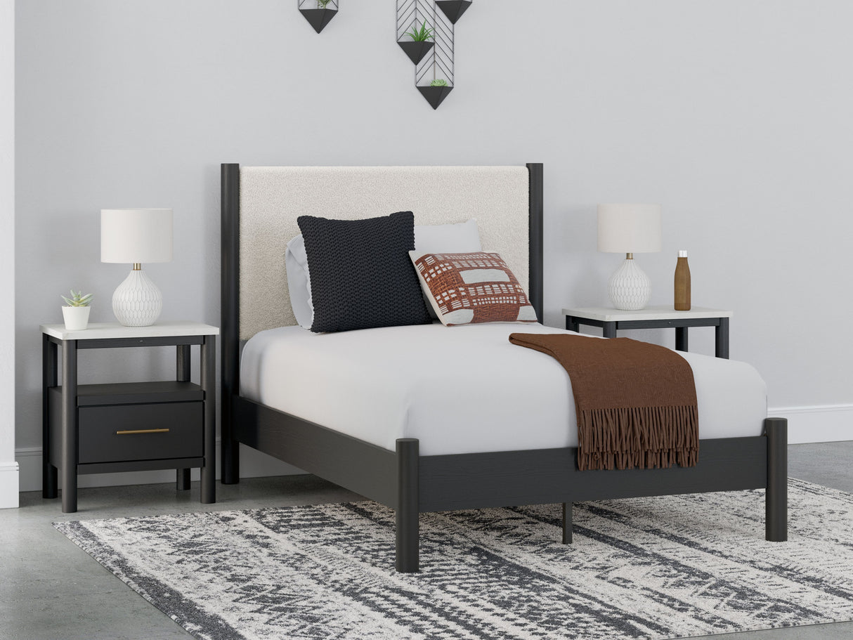 Cadmori - Upholstered Panel Bed by Signature Design by Ashley® | Bel Furniture
