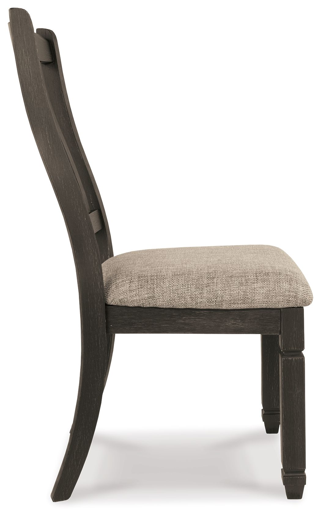 Tyler Creek - Black / Grayish Brown - Dining UPH Side Chair (Set of 2) - Slatback by Signature Design by Ashley® | Bel Furniture