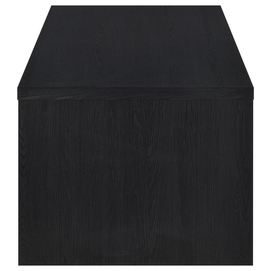 Knapp - Lift Top Cocktail Coffee Table With Dual Drawers - Black by Coaster Fine Furniture | Bel Furniture