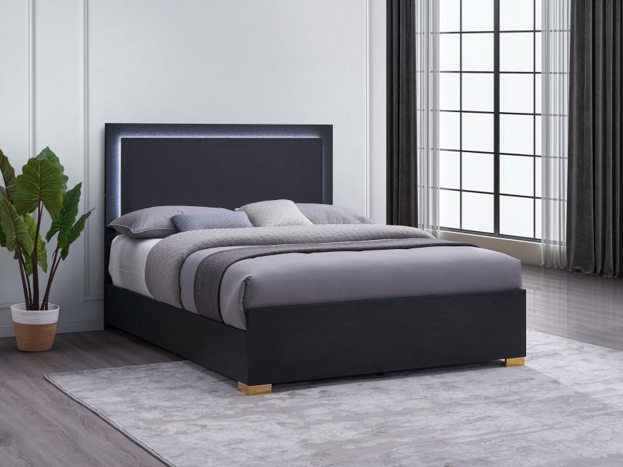 Marceline - Wood LED Panel Bed by Coaster Fine Furniture | Bel Furniture