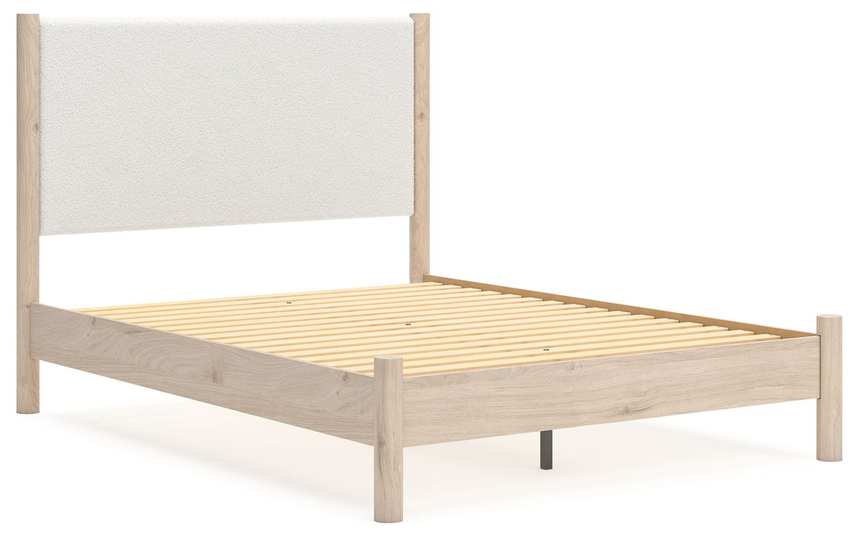 Cadmori - Upholstered Panel Bed by Signature Design by Ashley® | Bel Furniture