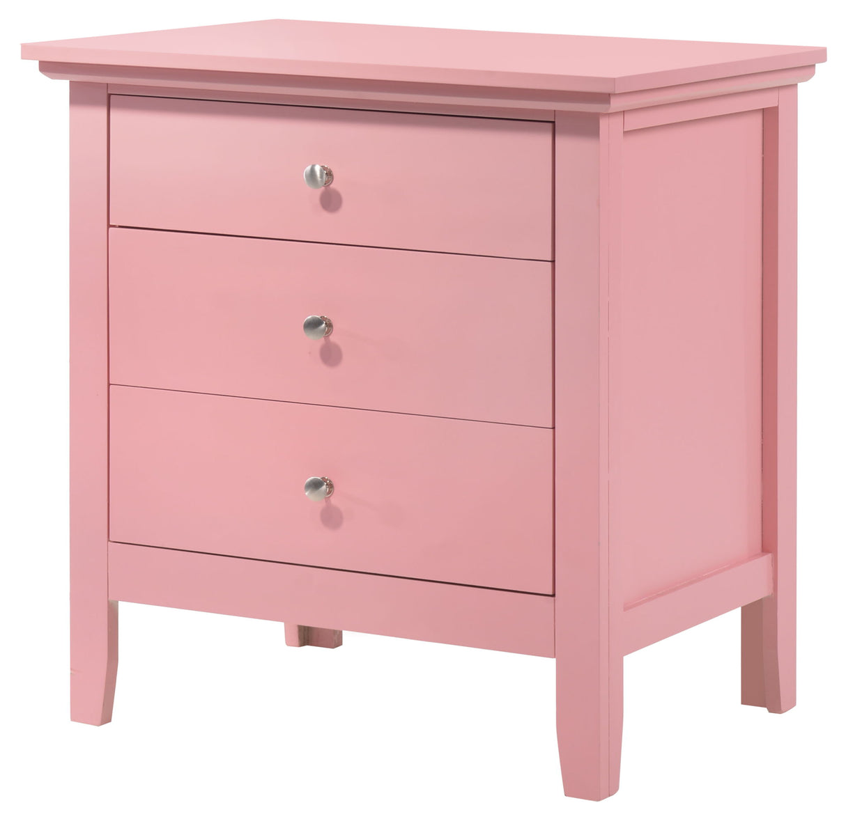 3 Drawer Nightstand & Dove Tailed Drawers