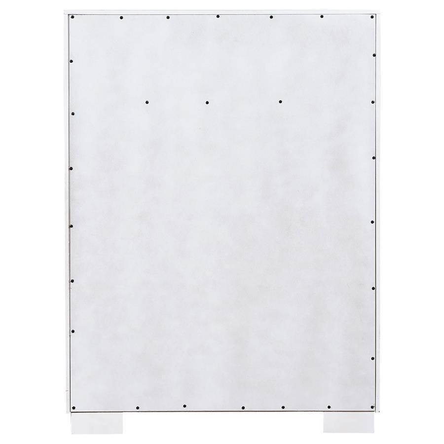 Jessica - 5-Drawer Bedroom Chest by CoasterEssence | Bel Furniture