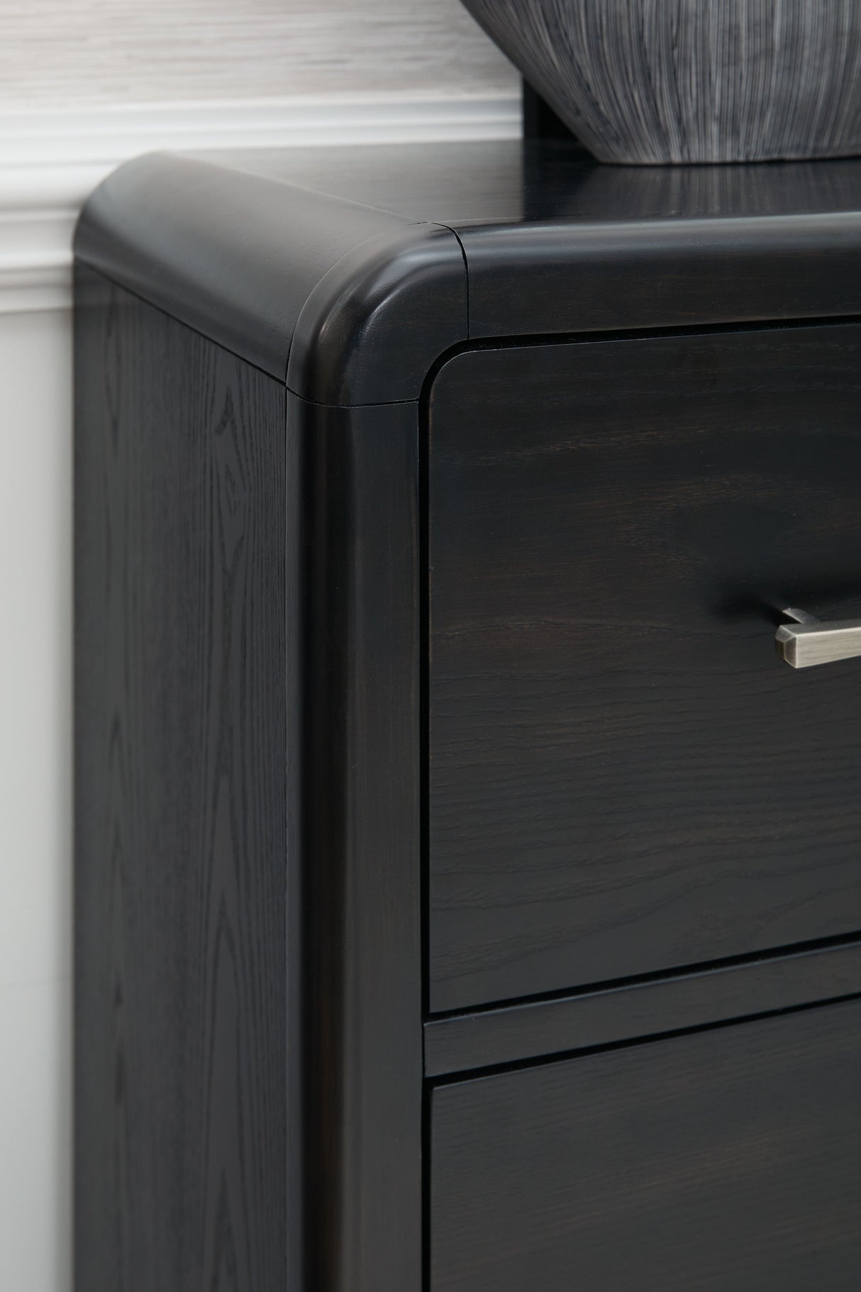 Rowanbeck - Black - Dresser And Mirror by Signature Design by Ashley® | Bel Furniture