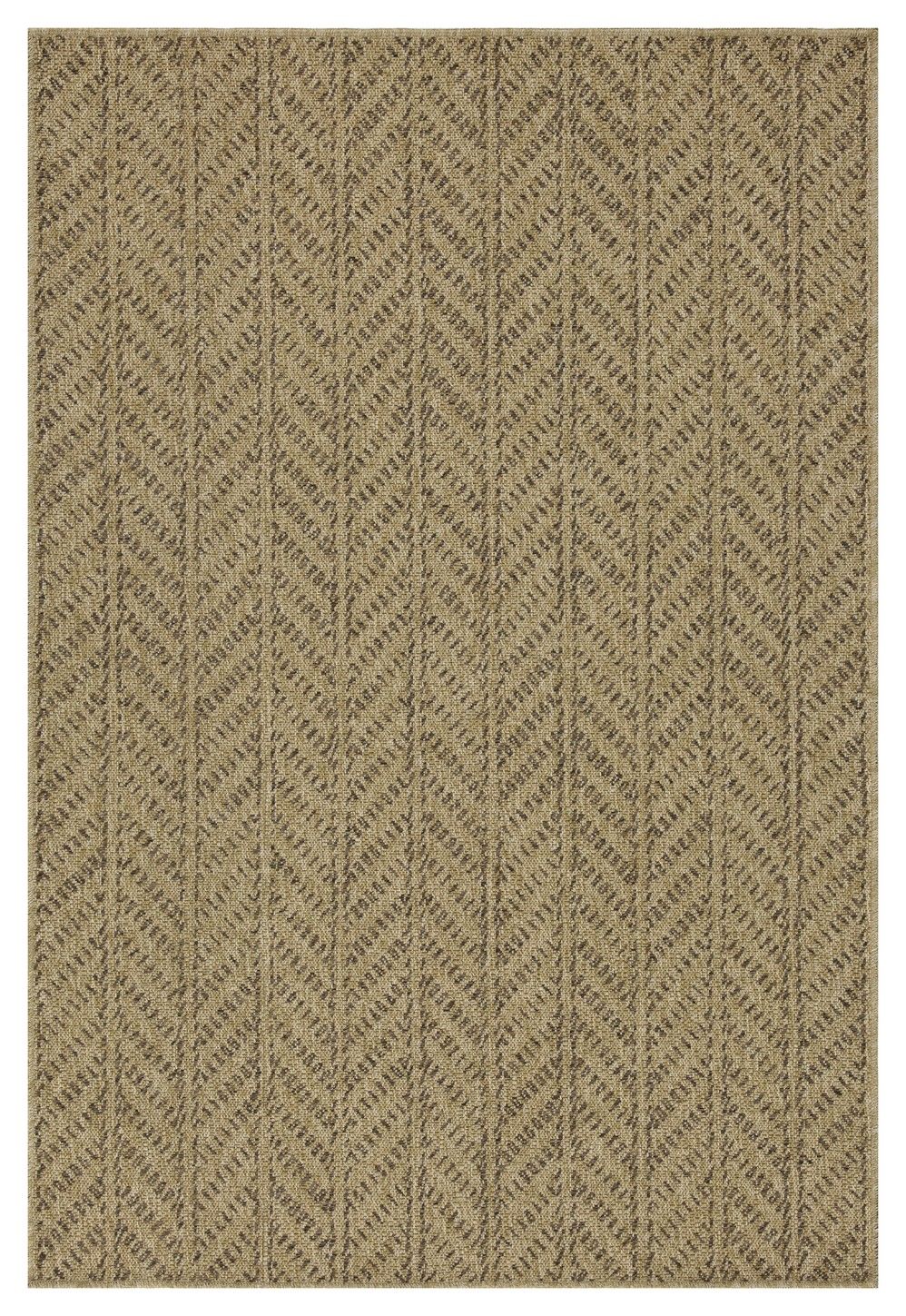 Earth - Indoor, Outdoor Area Rug, Contemporary Design Light Brown 5' x 7' by Icona Home Decor | Bel Furniture