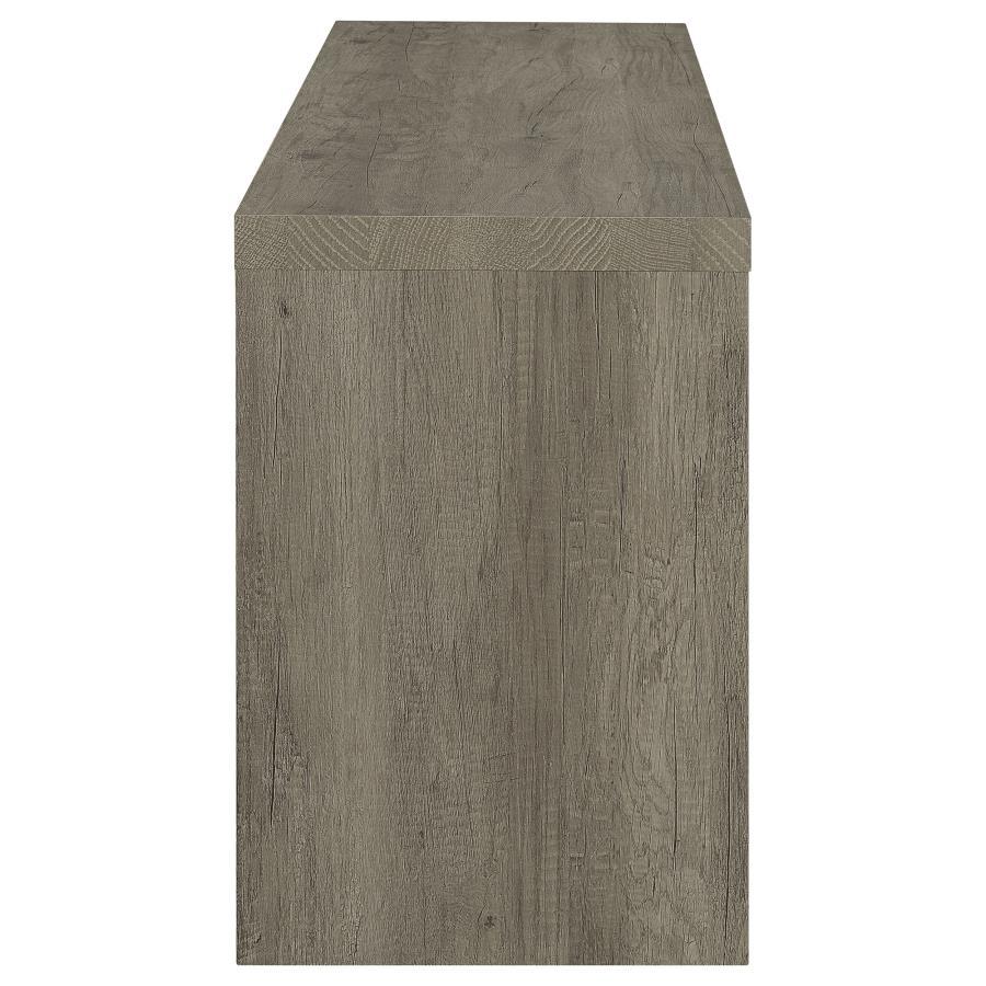 Burke - 2-Drawer Engineered Wood TV Stand - Gray Driftwood by CoasterEssence | Bel Furniture