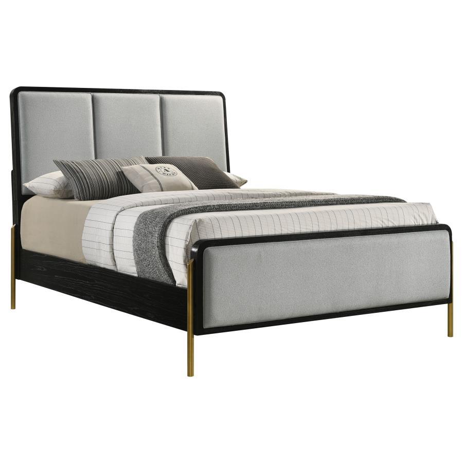 Arini - Upholstered Panel Bed by CoasterElevations | Bel Furniture