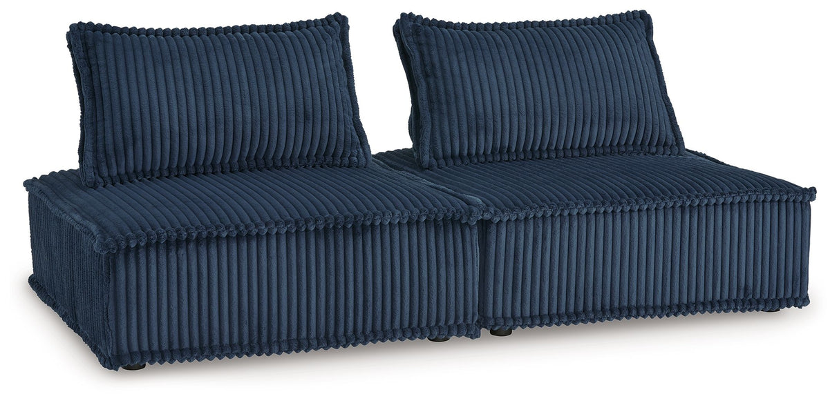 Bales - Sectional Blue 2 Pc. Modular Seating by Signature Design by Ashley® | Bel Furniture