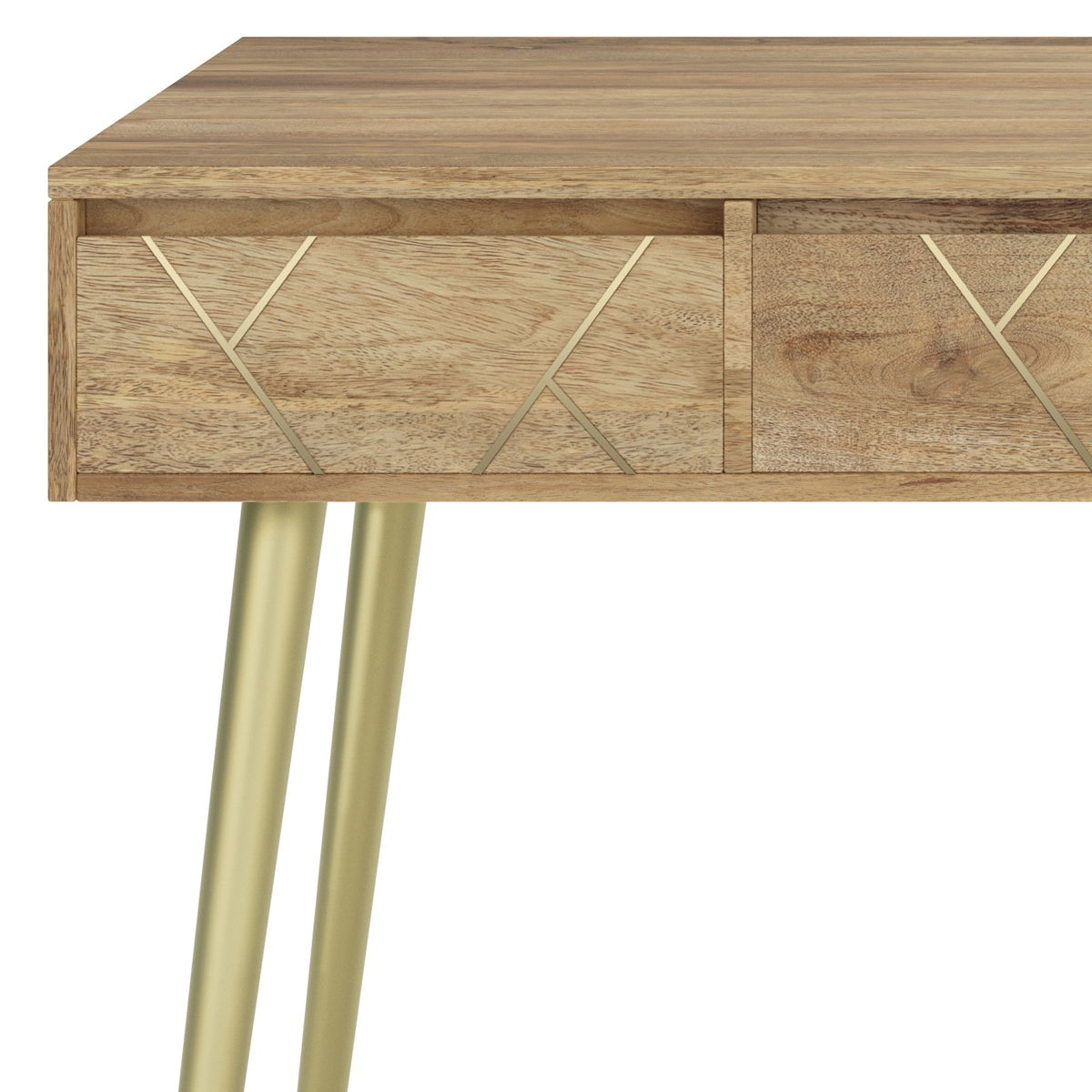 Jager - Desk - Natural by Simpli-Home | Bel Furniture