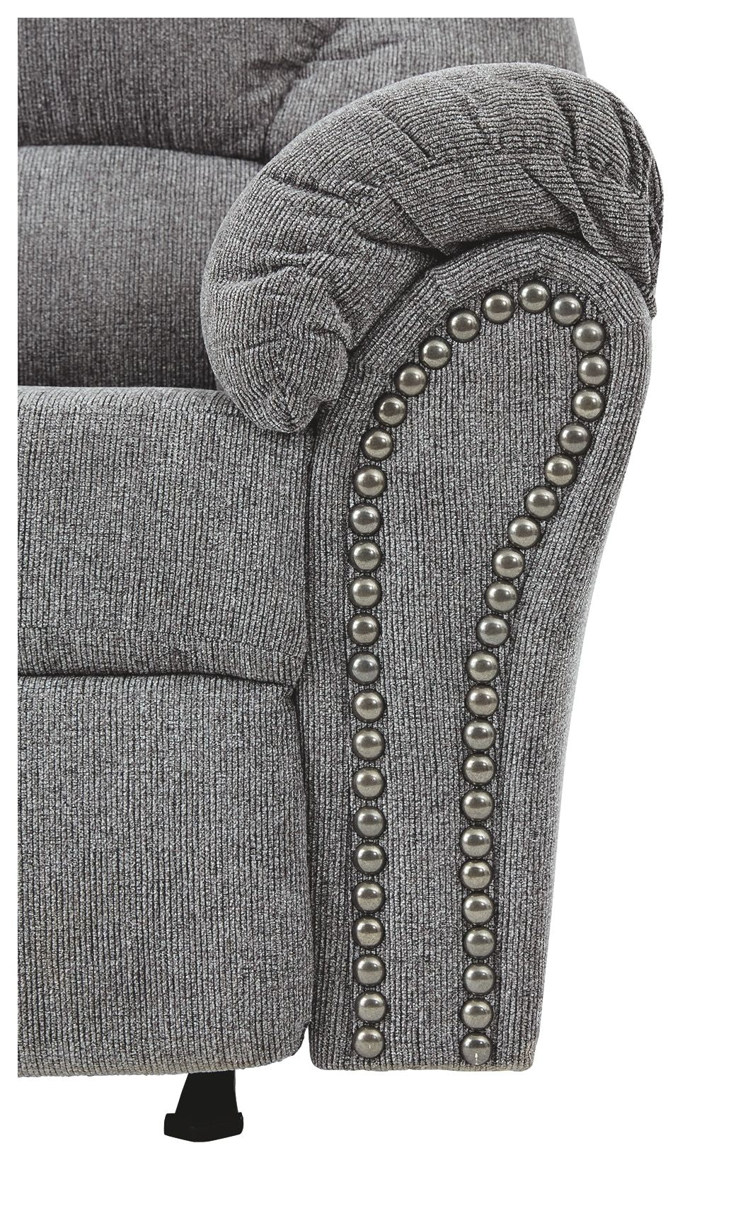 Allmaxx - Pewter - Rocker Recliner by Benchcraft® | Bel Furniture