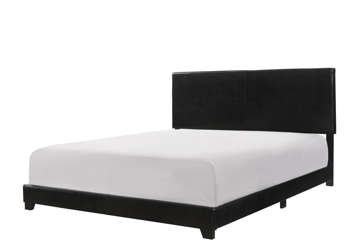 Erin - Bed Black Queen by Crown Mark | Bel Furniture