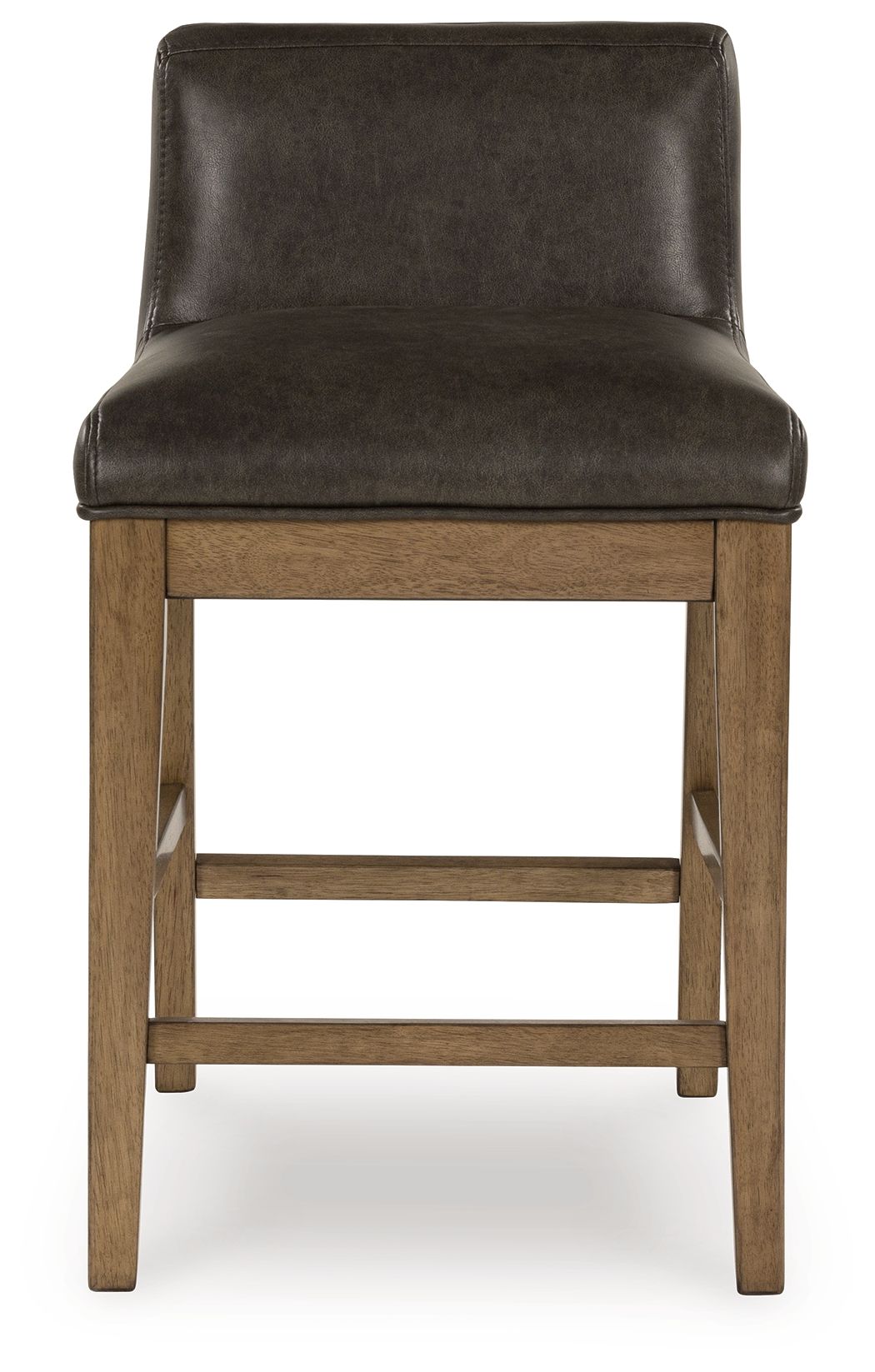 Cabalynn - Two-tone Brown - Upholstered Barstool (Set of 2) by Signature Design by Ashley® | Bel Furniture