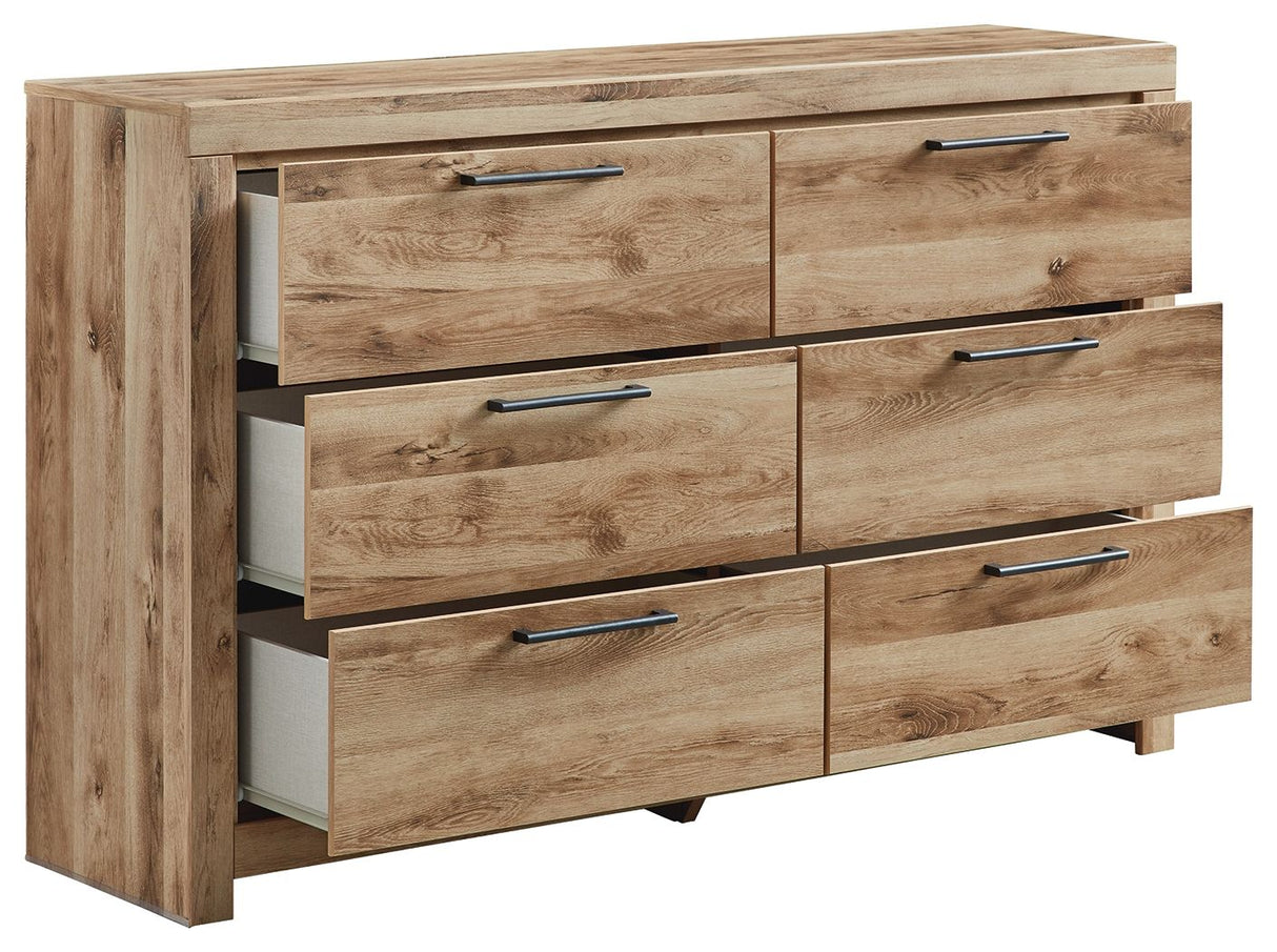 Hyanna - Tan Brown - Six Drawer Dresser by Signature Design by Ashley® | Bel Furniture