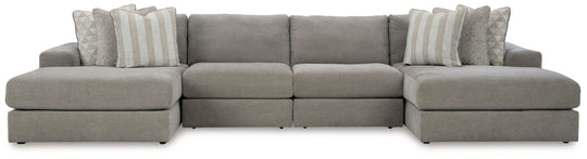 Avaliyah - Sectional Dark Gray 2 Pc. Sectional by Signature Design by Ashley® | Bel Furniture