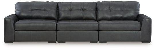 Brindley Pier - Sectional Black 3-Piece Sectional Sofa by Signature Design by Ashley® | Bel Furniture