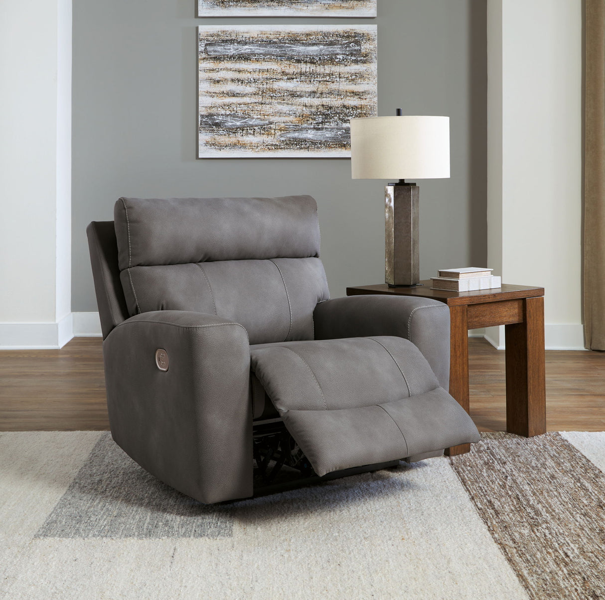 Next-gen Durapella - Power Recliner With Adj Headrest by Signature Design by Ashley® | Bel Furniture