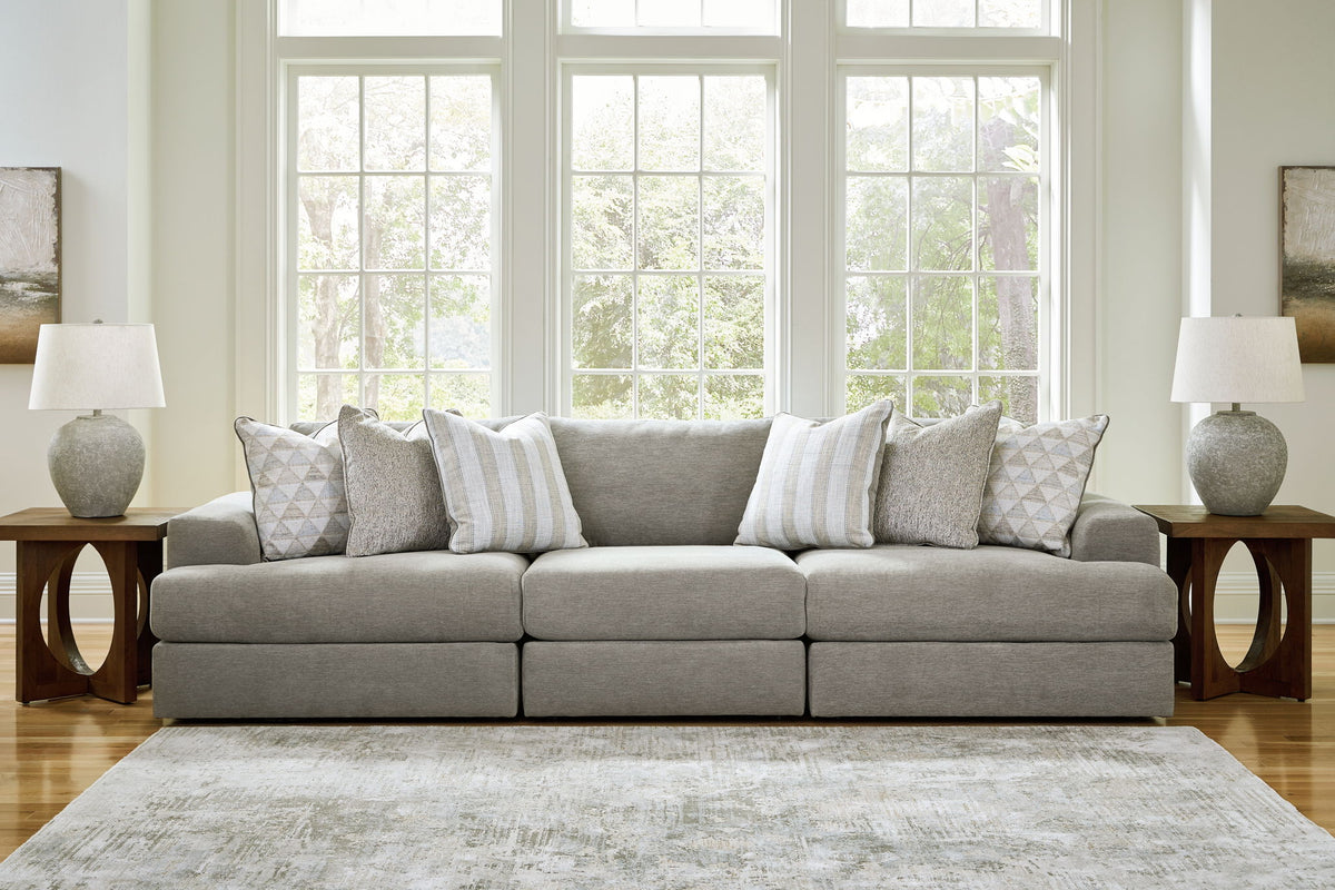 Avaliyah - 3-Piece Sectional - Ash