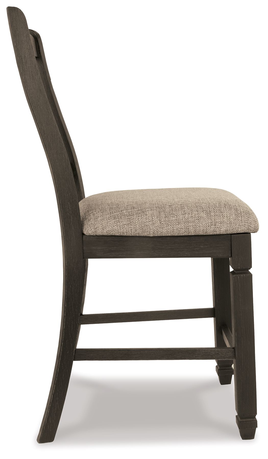 Tyler Creek - Black / Grayish Brown - Upholstered Barstool (Set of 2) by Signature Design by Ashley® | Bel Furniture