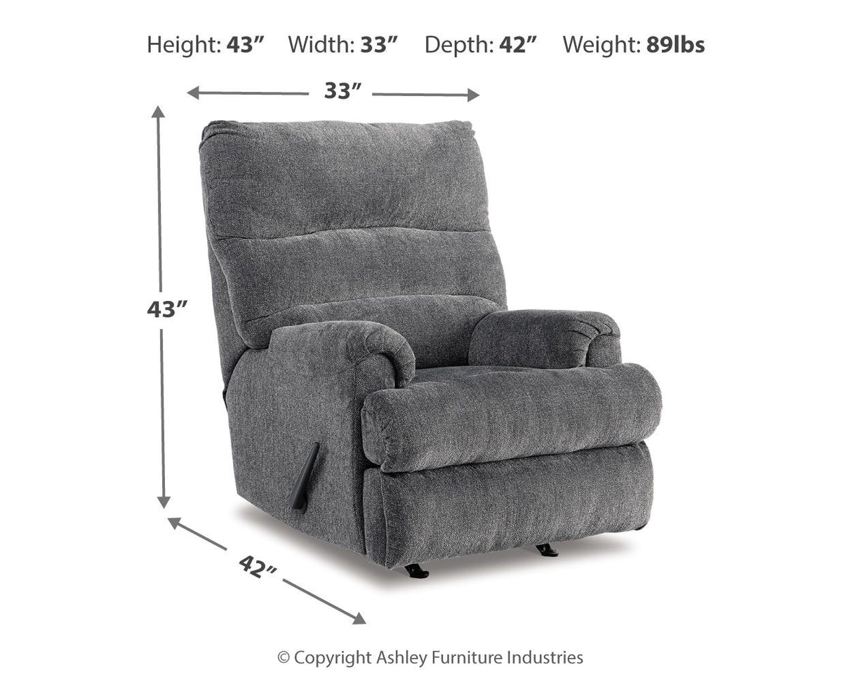Man Fort - Rocker Recliner by Signature Design by Ashley® | Bel Furniture