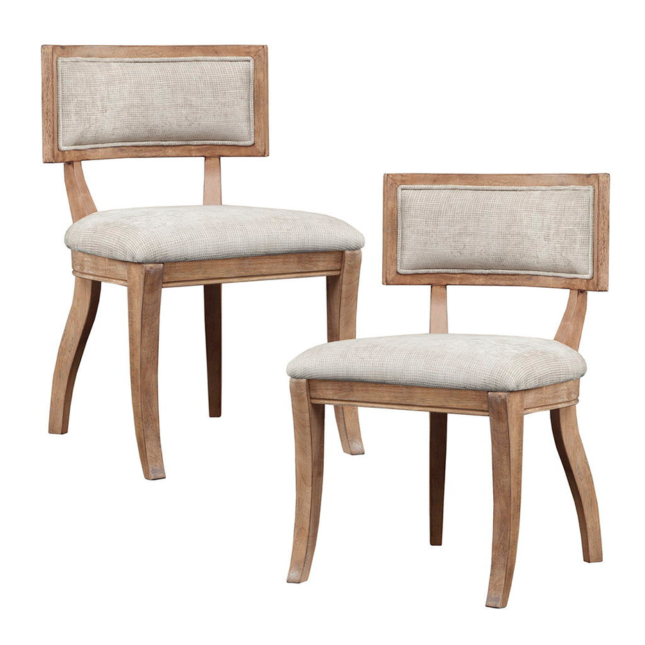 Marie - Dining Chair (Set of 2) - Beige / Light Natural
