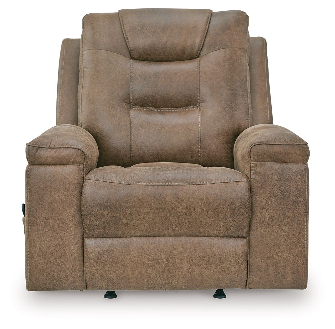 Stockworth - Earth - Rocker Recliner by Signature Design by Ashley® | Bel Furniture