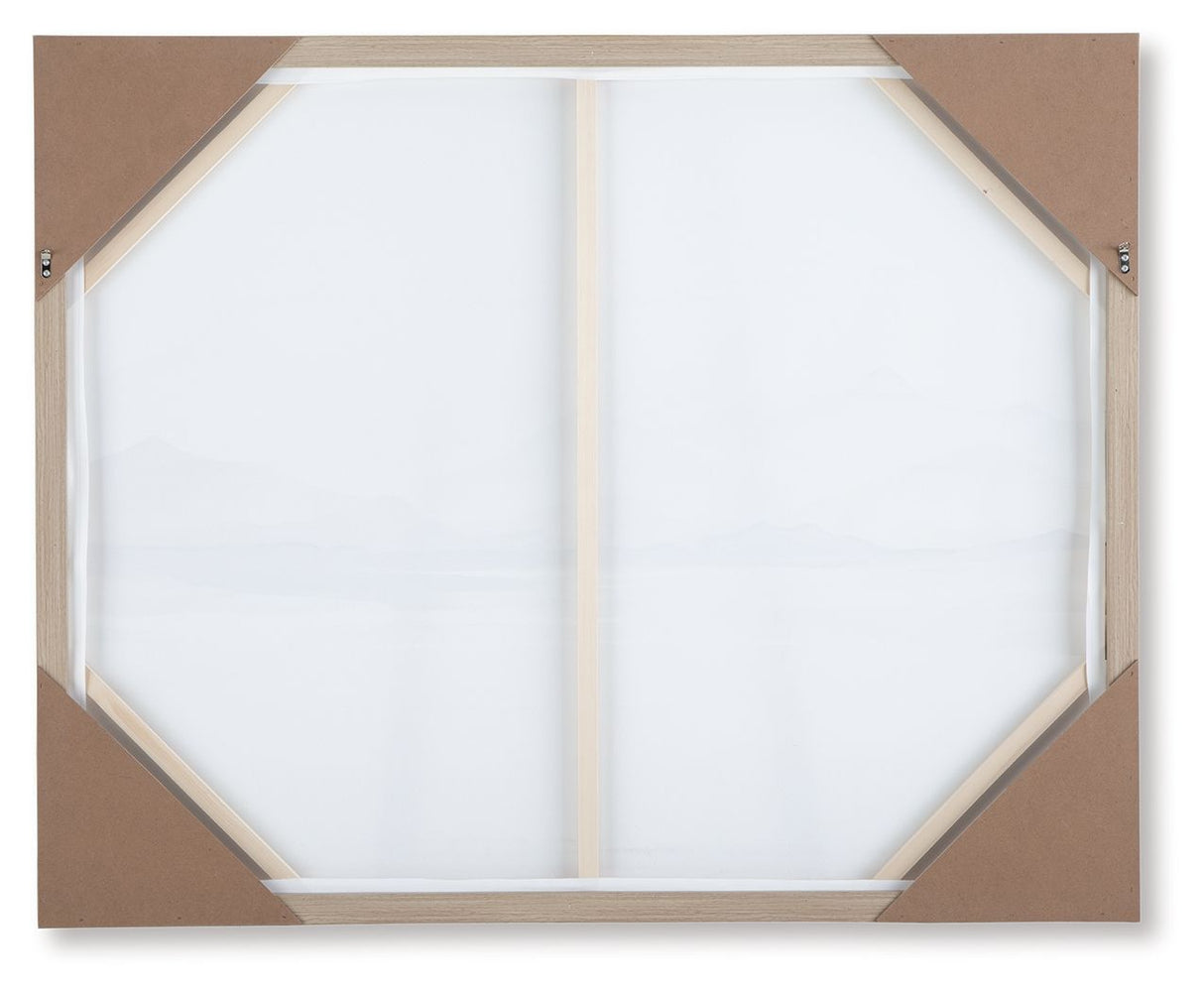 Karalen - White / Gray / Brown - Wall Art by Signature Design by Ashley® | Bel Furniture