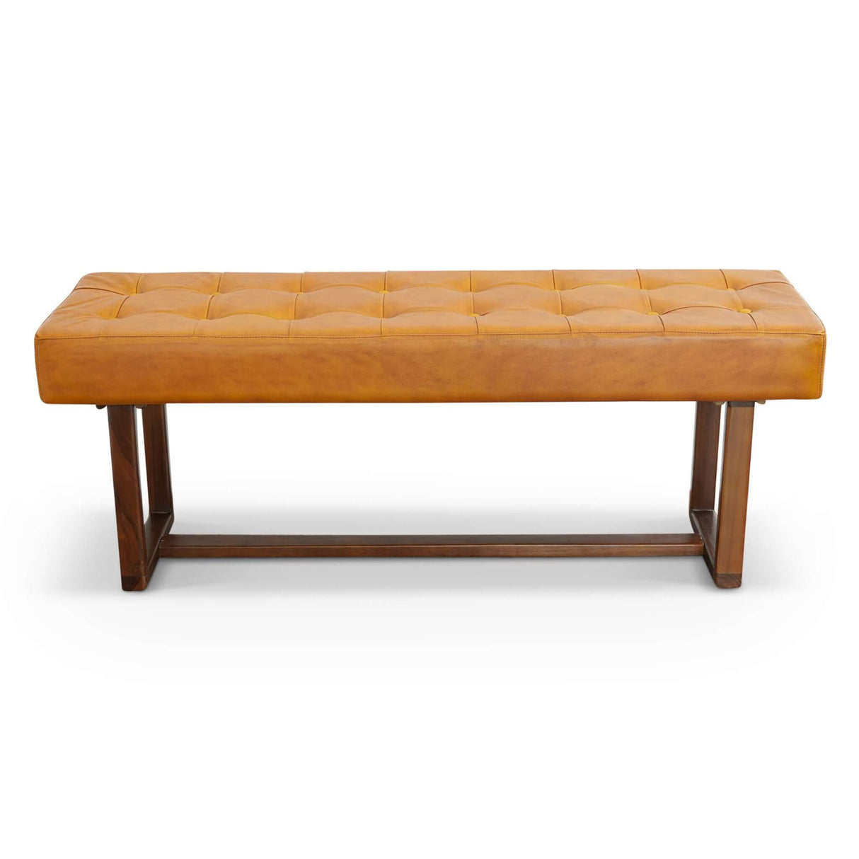 Cameron - Bench - Brown / Tan by Ashcroft Furniture | Bel Furniture
