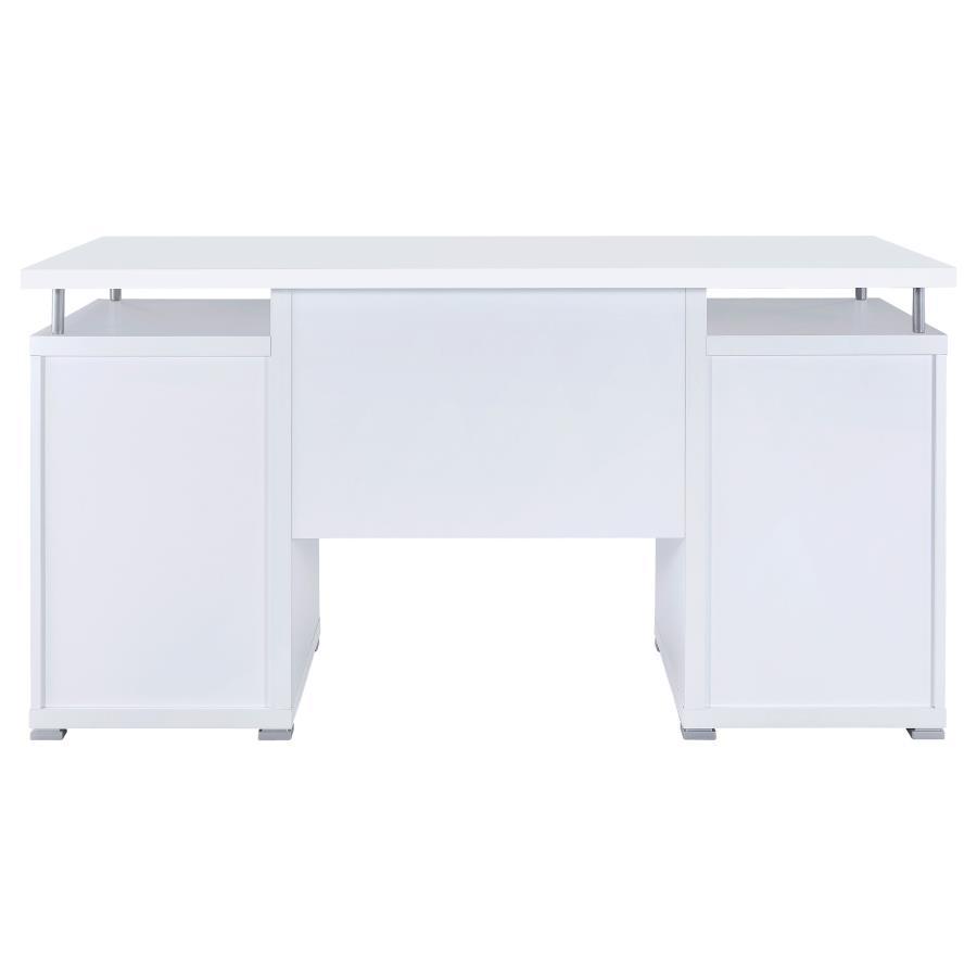 Tracy - 2-Drawer Office Computer Desk by CoasterEveryday | Bel Furniture