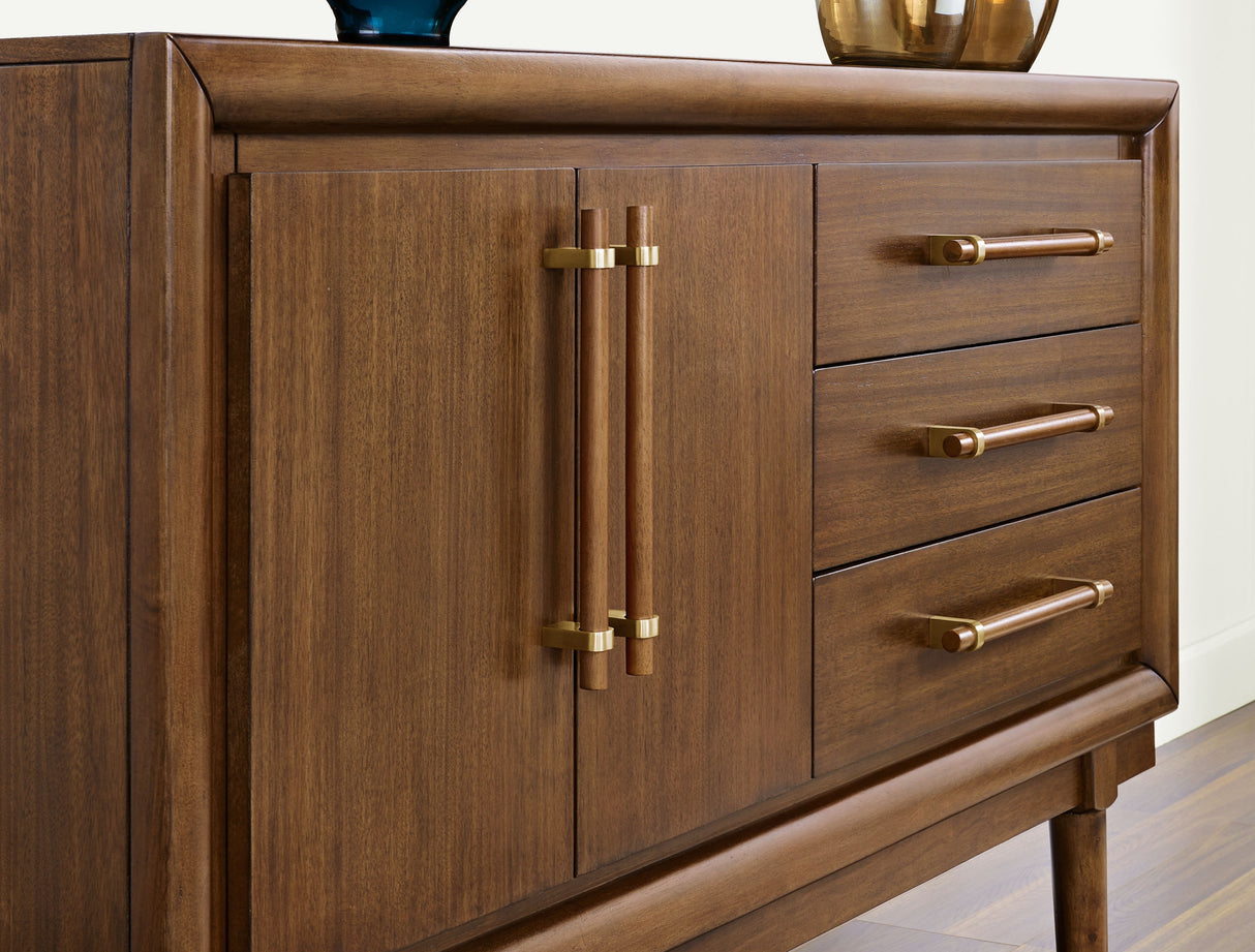 Lyncott - Brown - Dining Room Server by Signature Design by Ashley® | Bel Furniture