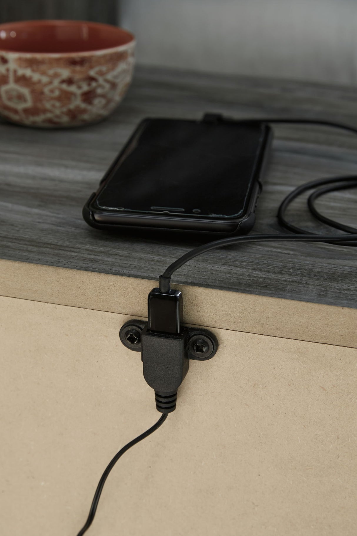 Baystorm - One Drawer Night Stand by Signature Design by Ashley® | Bel Furniture