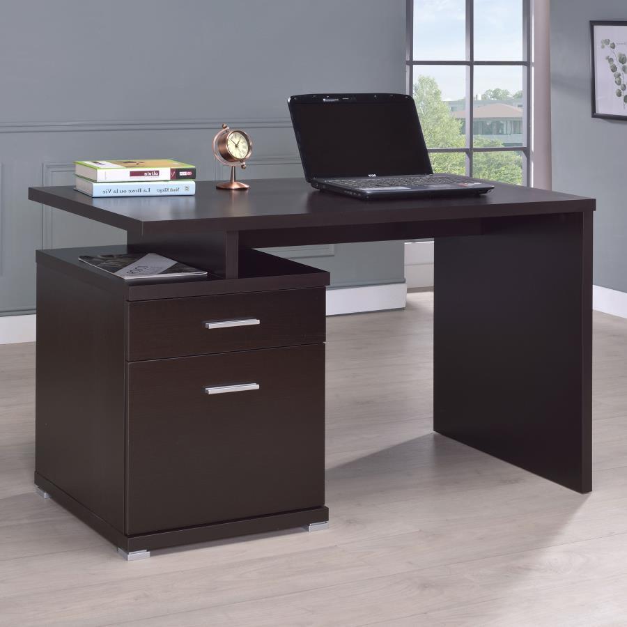 Irving - 2-Drawer Office Computer Desk by CoasterEveryday | Bel Furniture