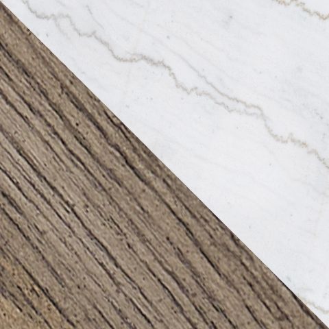 Loyaska - Brown / Ivory - Rectangular Cocktail Table by Signature Design by Ashley® | Bel Furniture