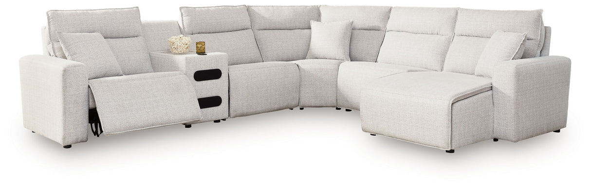 Modmax II - Reclining Sectional - Stone