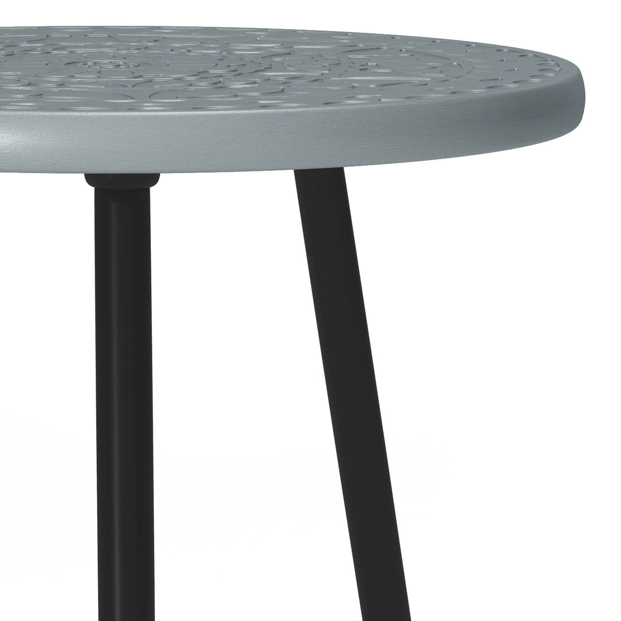 Sherbourne - Side Table - Gray by Simpli-Home | Bel Furniture