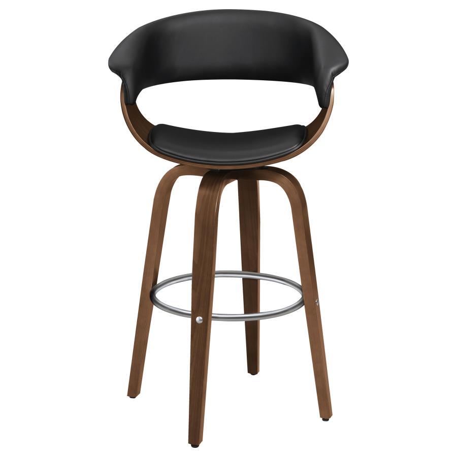 Zion - Upholstered Swivel Bar Stool by CoasterEssence | Bel Furniture