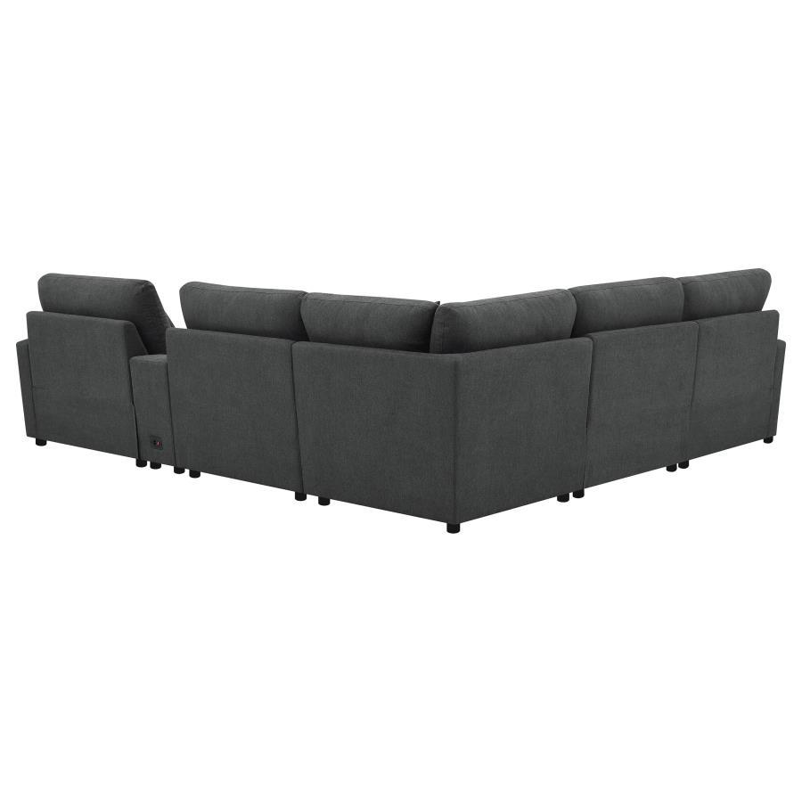Collins - 6-Piece Modular Power Reclining Sectional by Coaster Fine Furniture | Bel Furniture