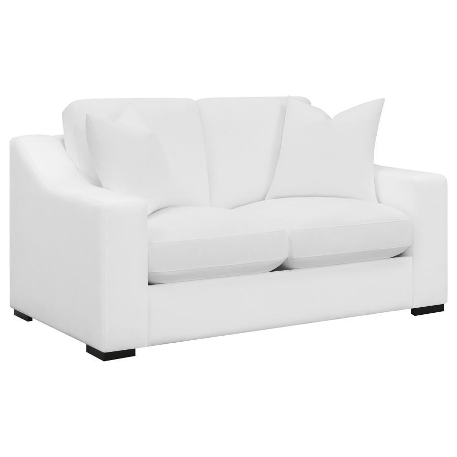Ashlyn - Upholstered Sloped Arm Sofa Set by CoasterElevations | Bel Furniture
