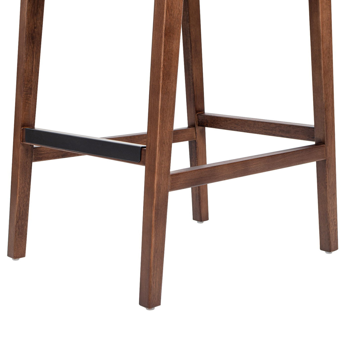 Andre - Counter Stool With Back - Pecan Brown by Jennifer Taylor Home | Bel Furniture