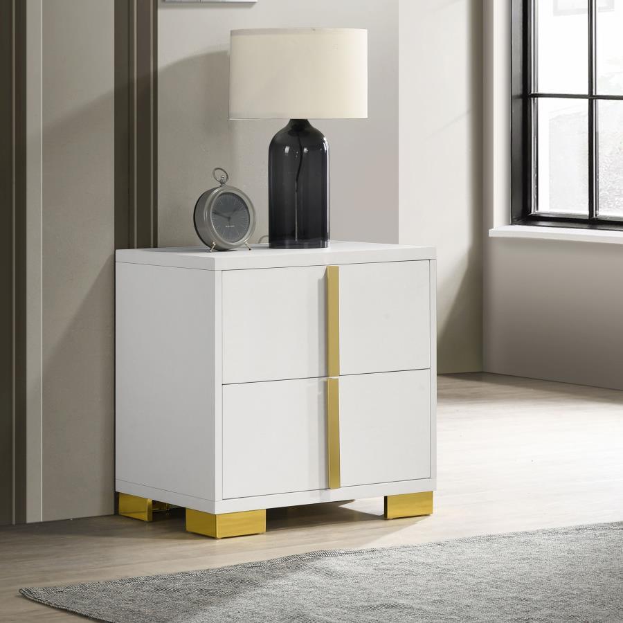 Marceline - 2-Drawer Nightstand by Coaster Fine Furniture | Bel Furniture