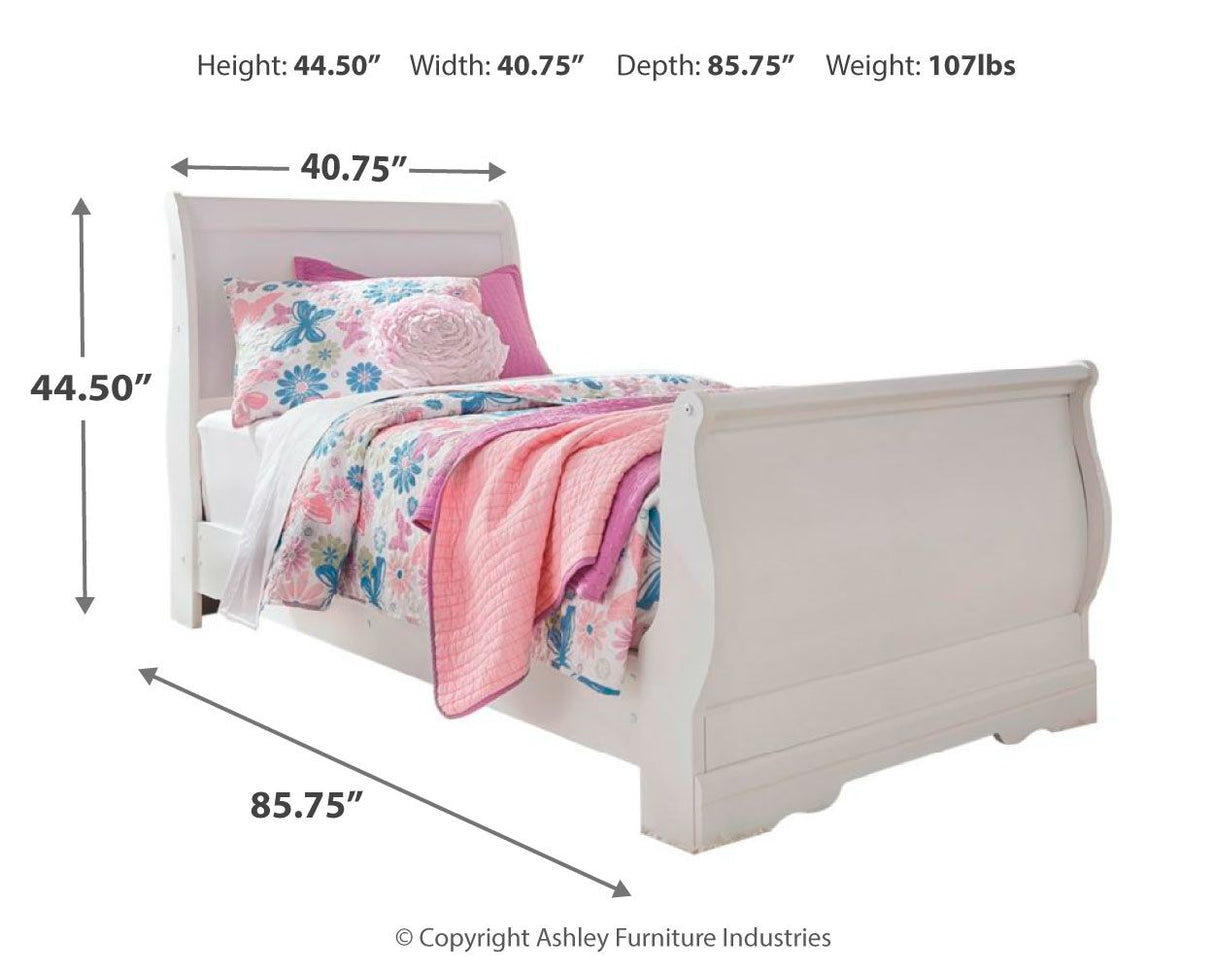 Anarasia - Sleigh Bed by Signature Design by Ashley® | Bel Furniture