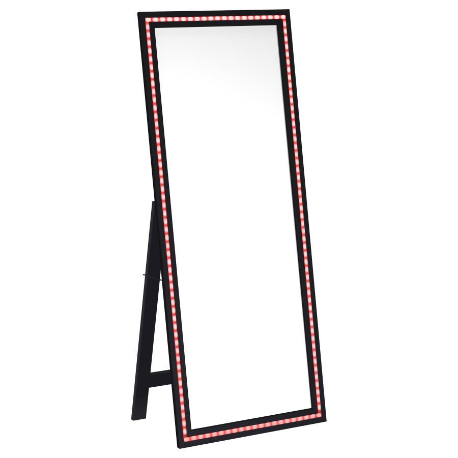 Windrose - Tempered LED Standing Mirror by Coaster Fine Furniture | Bel Furniture