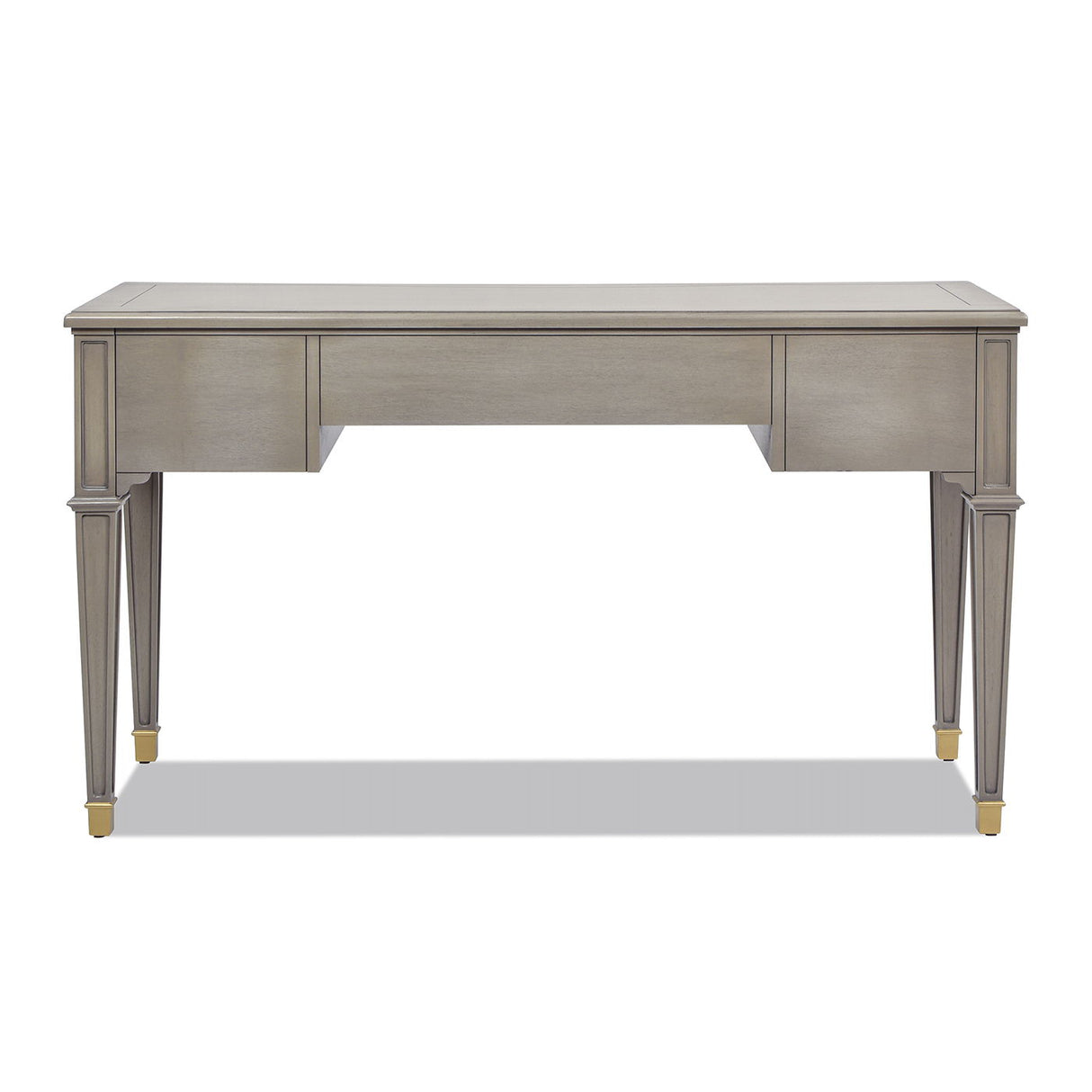 Dauphin - 3 Drawer Executive Desk by Jennifer Taylor Home | Bel Furniture