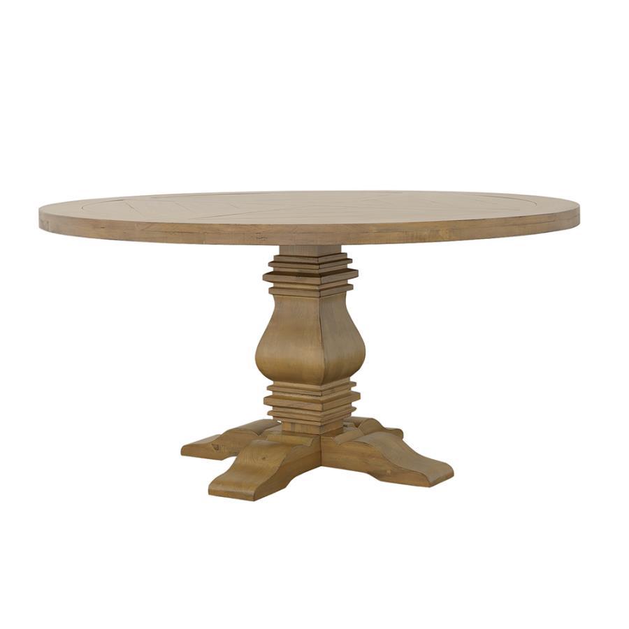 Florence - Round Pedestal Base Dining Table by Coaster Fine Furniture | Bel Furniture