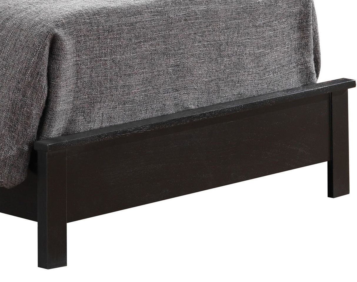 Bed With Transitional Design Stylish