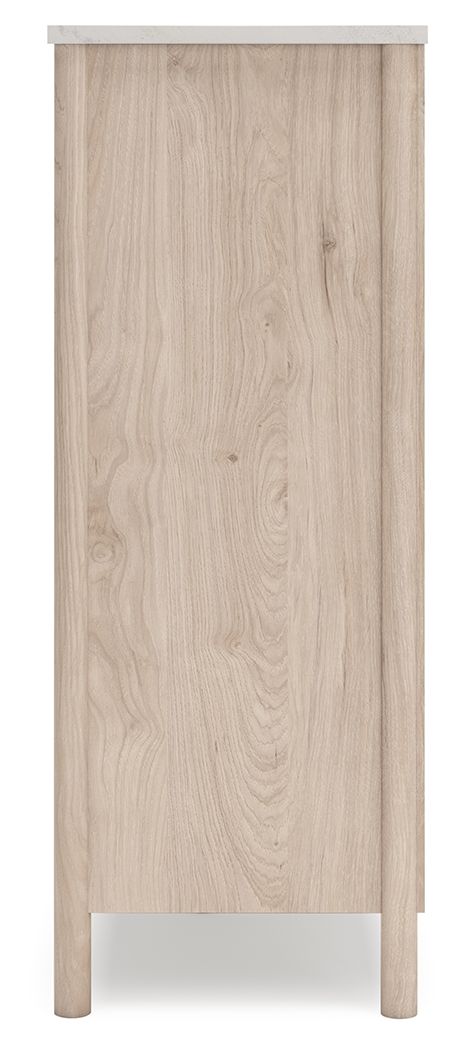 Cadmori - Five Drawer Wide Chest - Two-Tone
